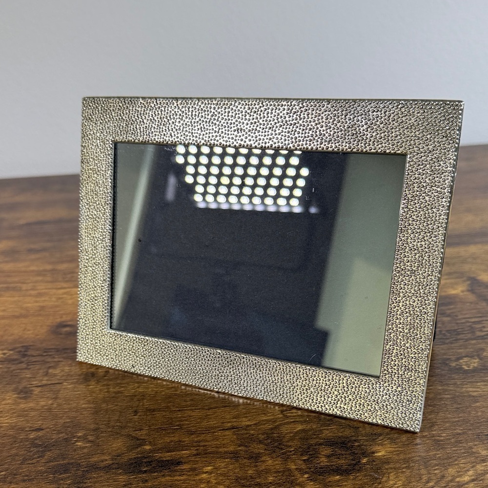 Elegant Gold Brass Photo Frame 6” x 7”